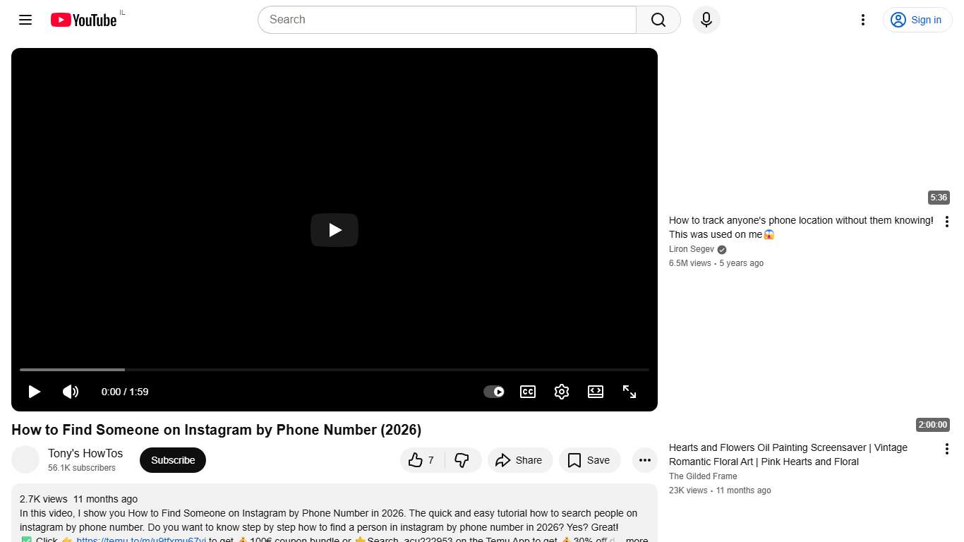 How to Find Someone on Instagram by Phone Number (2026) - YouTube
